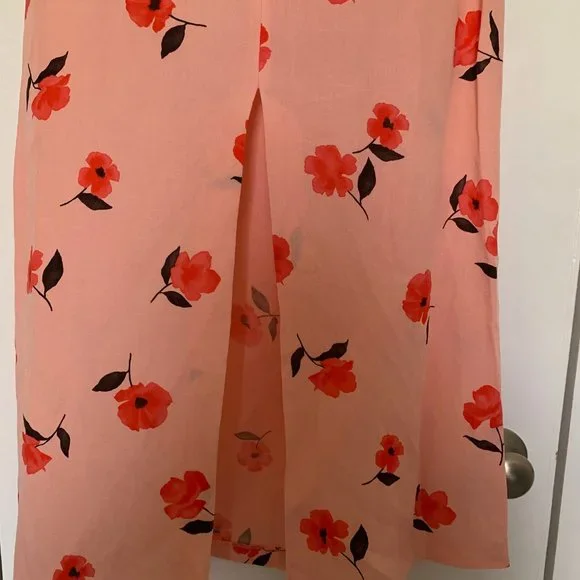 Pink Linen Floral 2-piece Set XS - Picture 8 of 12